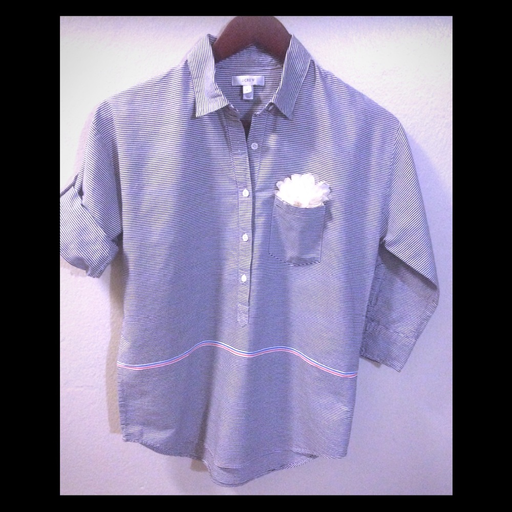 J crew long sleeve shirt